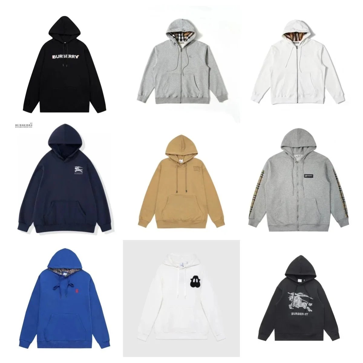 BURBERRY hooded sweatshirt