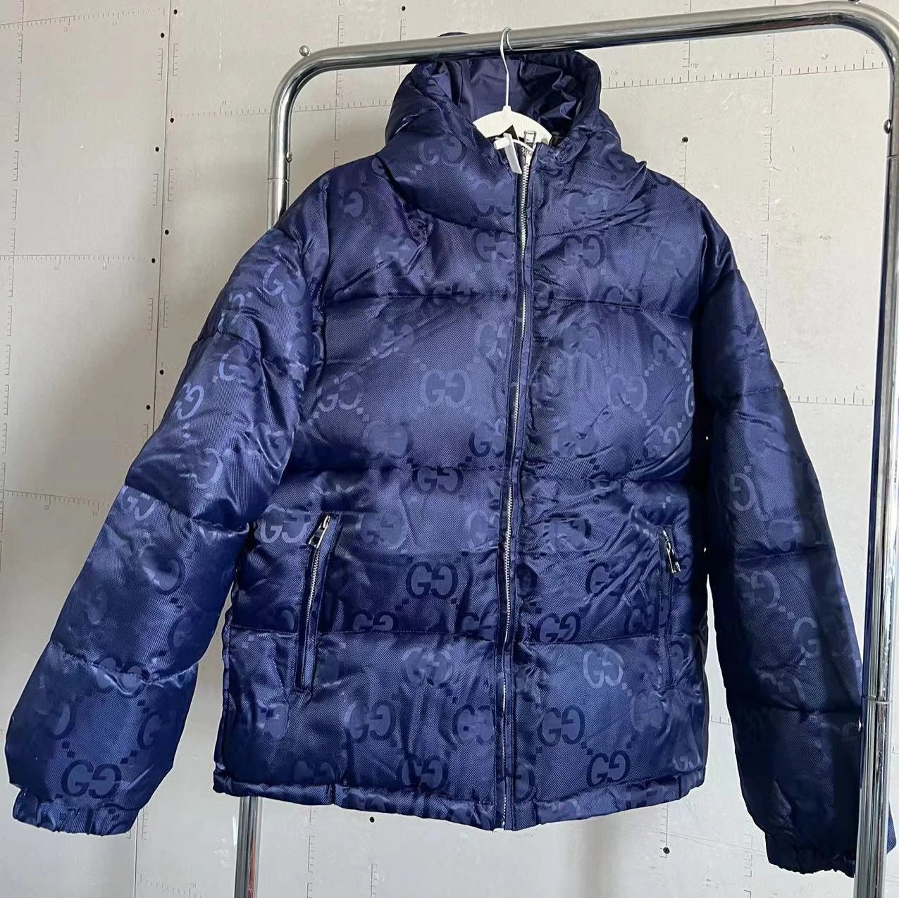 The North Face hooded down jacket