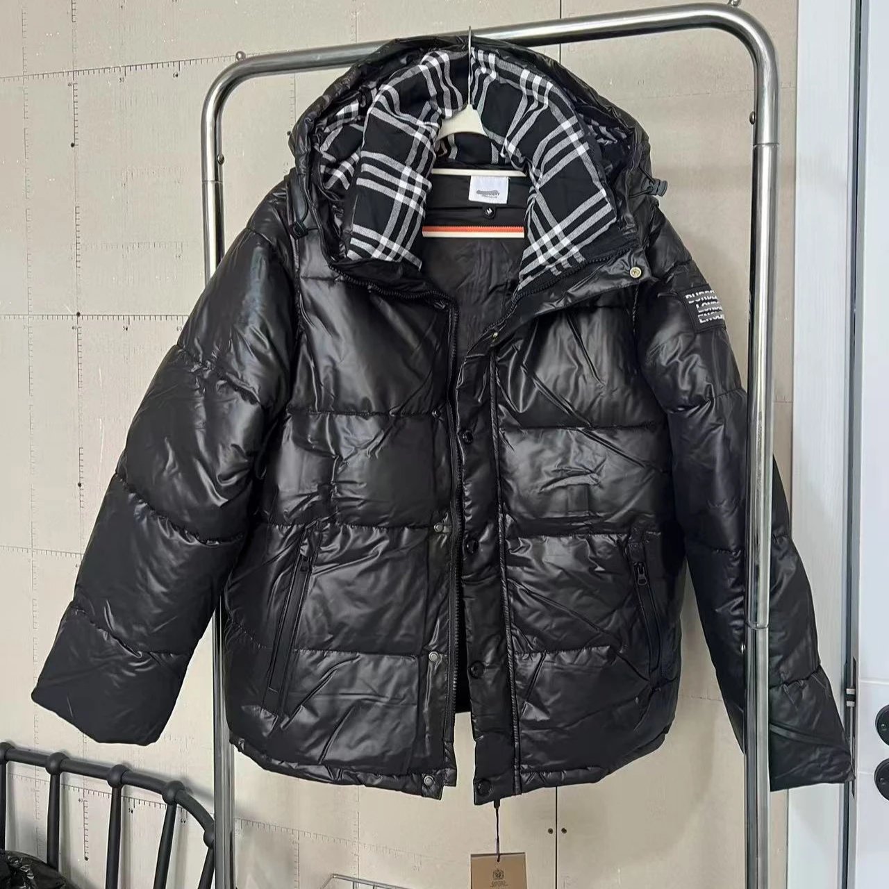Burberry hooded down jacket